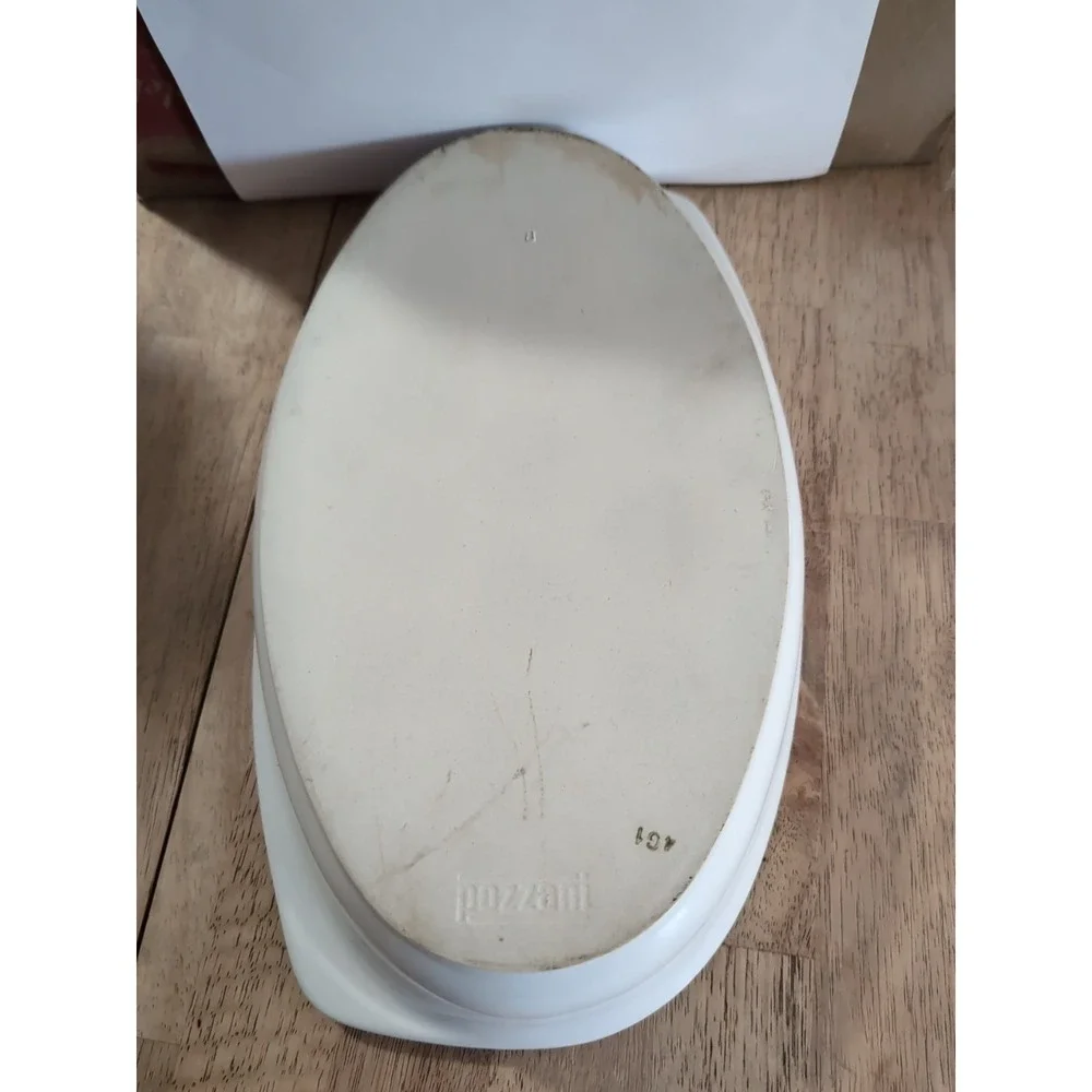 15 Inch Pozzani Cookware‎ Serving Dish White Ceramic